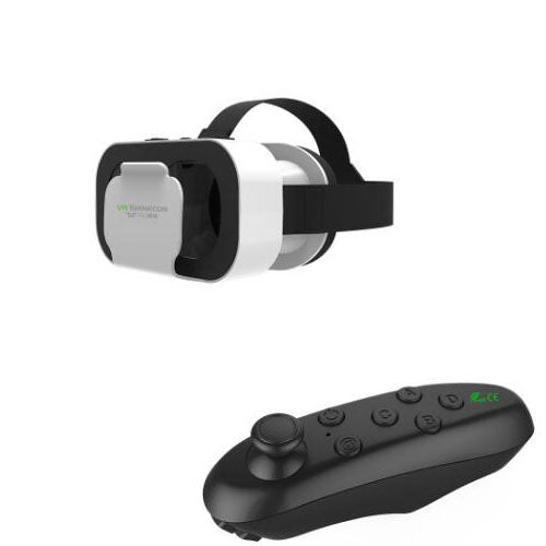 Casque Headset Shinecon Virtual Reality Glasses 3D Helmet 3 D Google Cardboard For Smart Phone Smartphone Lens Daydream