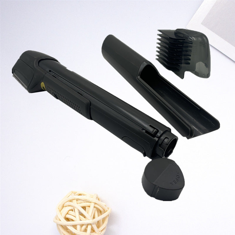 Men'S Retractable Electric Shaver Trimmer Hair Clipper