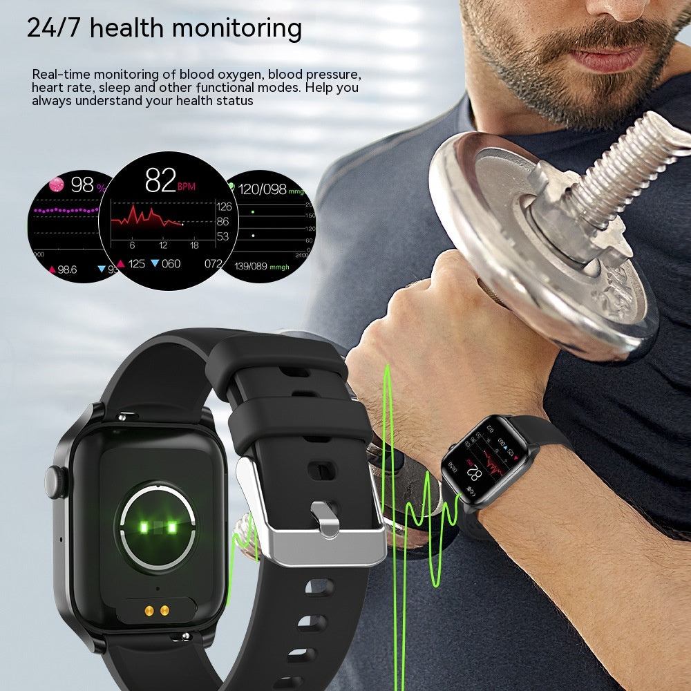 Smart Watch Heart Rate Blood Oxygen Health Monitoring Bracelet Outdoor Sports