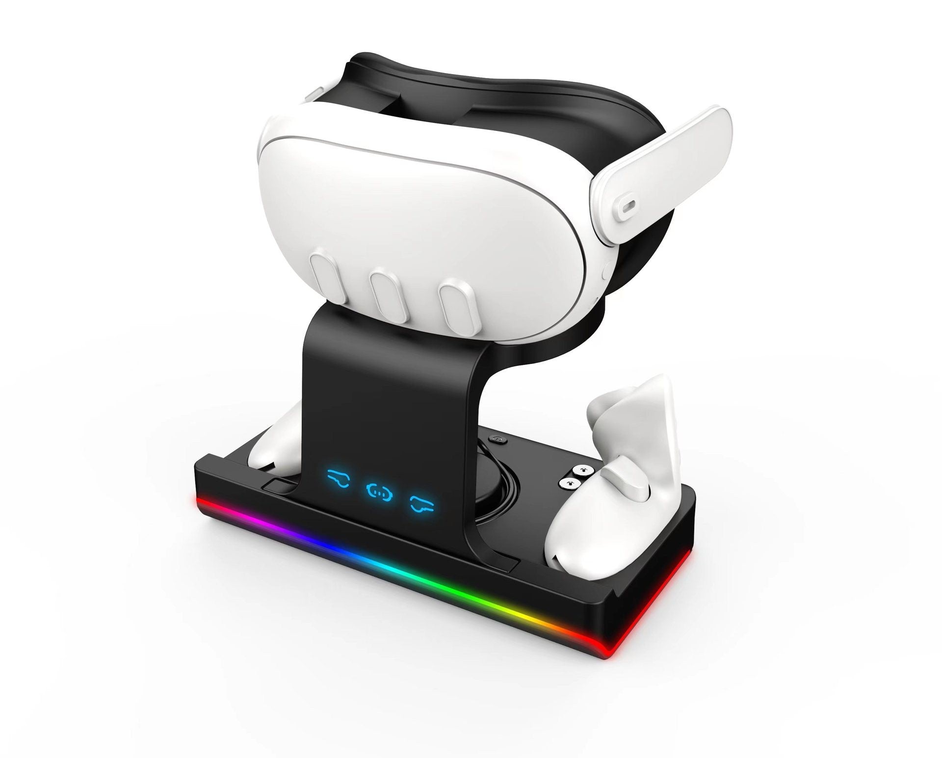 Head-mounted Charging Base With Colorful VR Handle